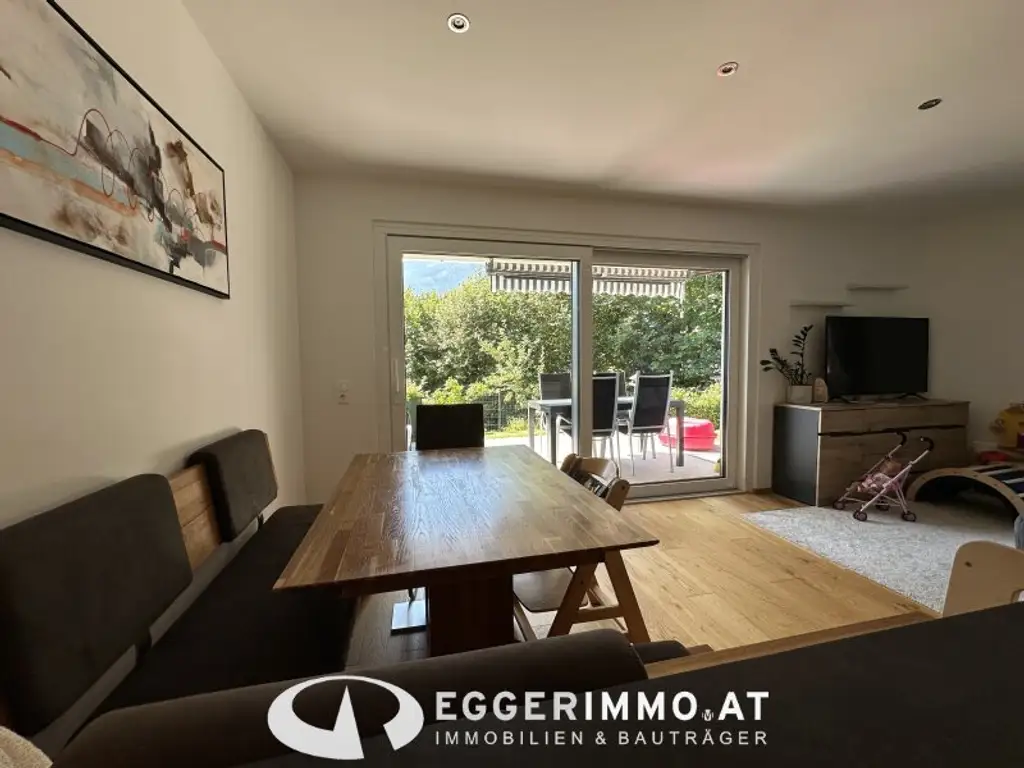 Newly built 3-room apartment with garden and terrace for sale in Piesendorf / Walchen