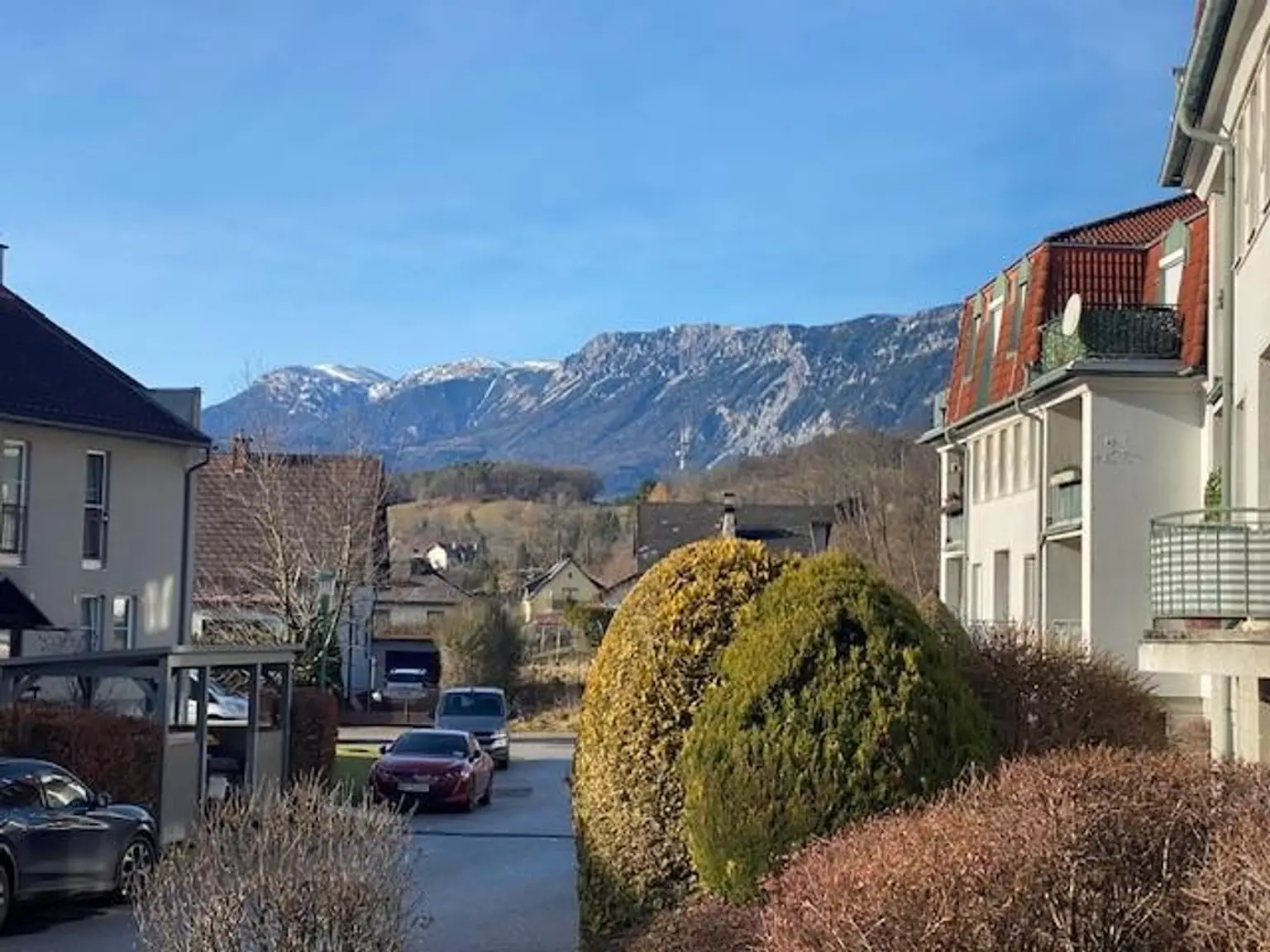 Zufahrtsgasse, Ausblick