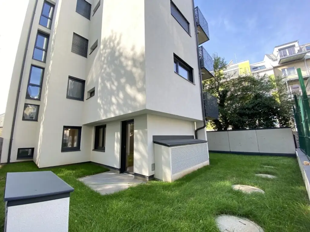 Neuwertige Gartenwohnung an der Langobardenstraße - Hofruhelage - Luftwärmepumpe