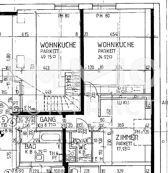 Dachgeschoß Wohnung in perfekter, zentraler Lage von Baden