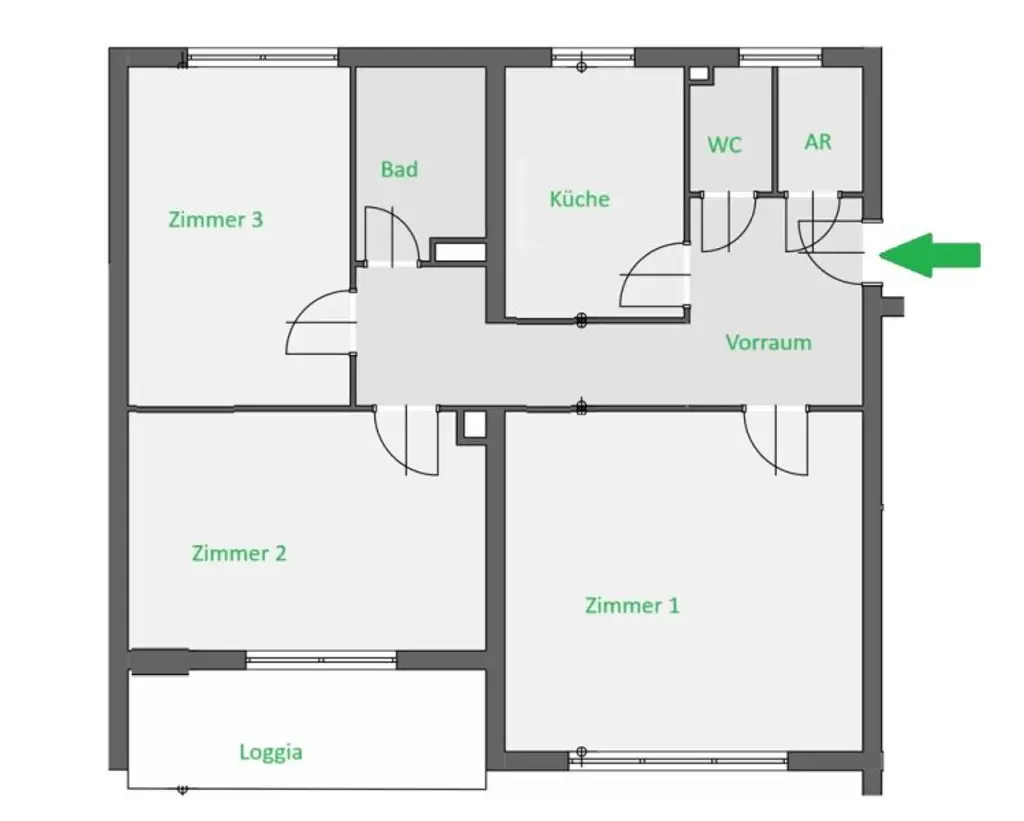 LIFT I LOGGIA I RUHIGE LAGE I LICHTDURCHFLUTET I SCHÖNE AUSSICHT I EINBAUKÜCHE I FAMILIENFREUNDLICH I PROJEKT WOHNEN I