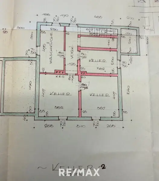 Grundriss - Kellergeschoss