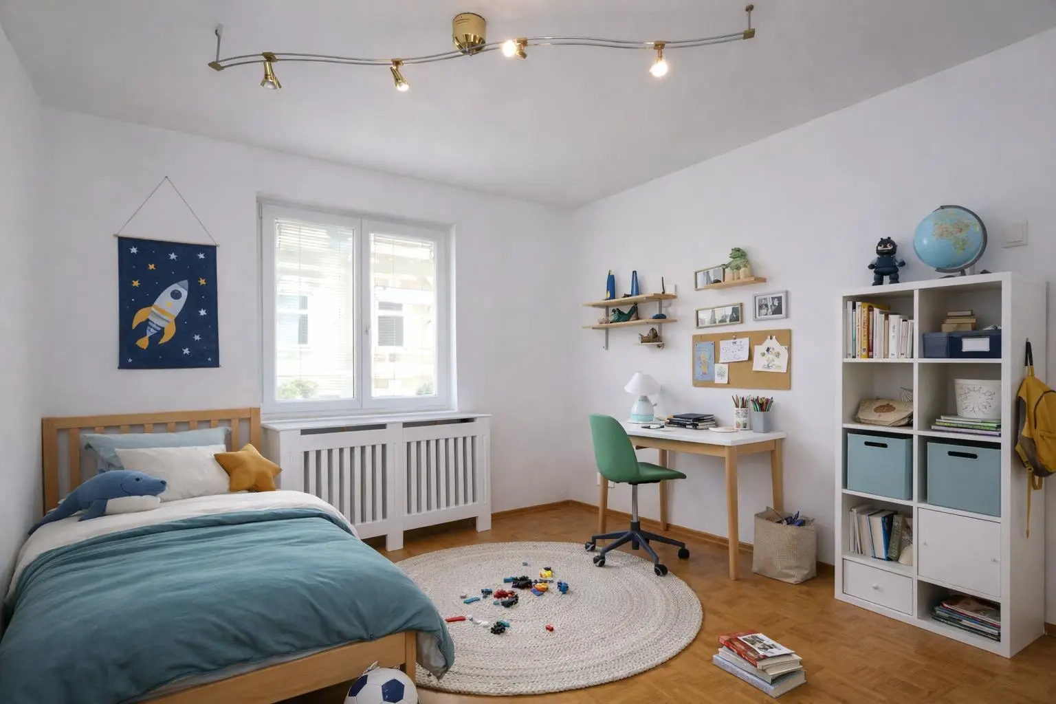 Kinderzimmer (virtuell eingerichtet)