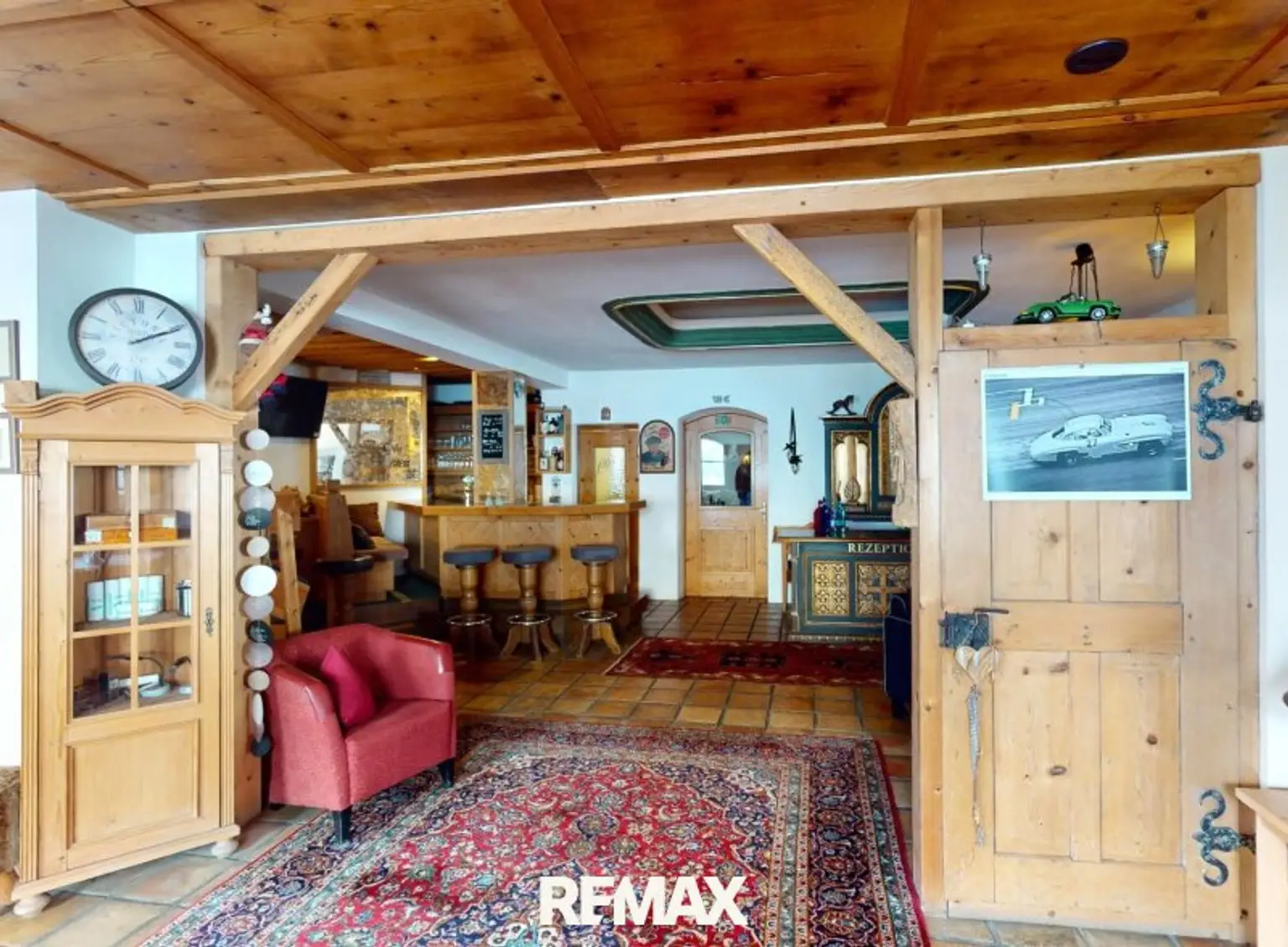 Hotel - Ehrwald - Bar & Rezeption