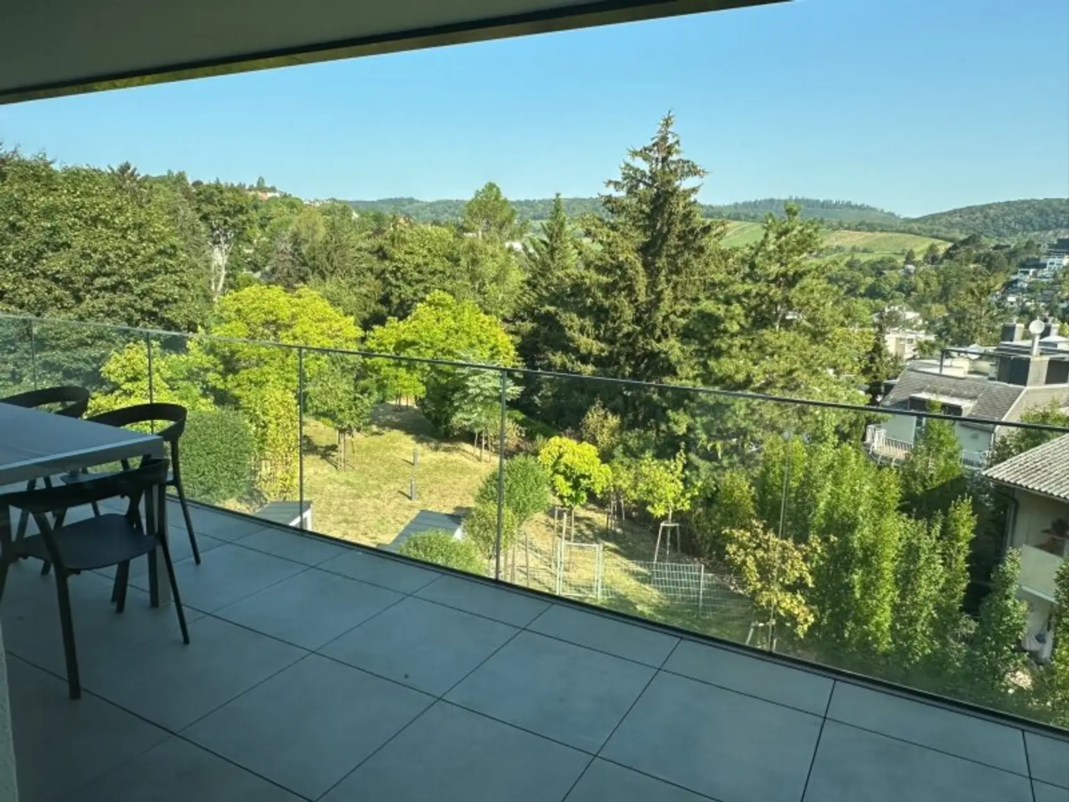 Terrasse mit Ausblick
