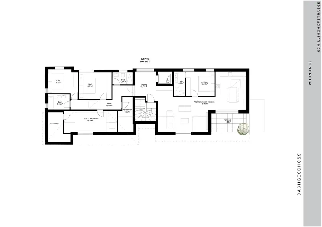 Kernsanierte 4 Zimmer Wohnung mit großem Balkon