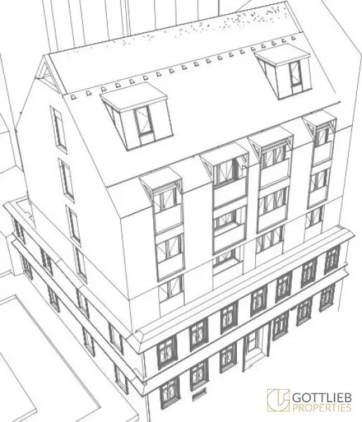 Bis Ende 2025 befristet vermietetes Gründerzeit-Seitenflügel-Zinshaus mit bewilligtem Ausbau und Dachgeschoss-Ausbau