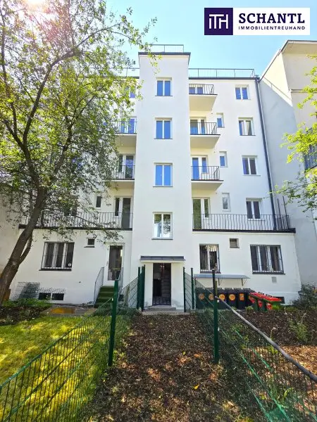 Rasenmäher statt Straßenlärm! TOP saniert + Herrlicher Eigengarten + Hofseitiger Balkon + Viel Grün + Viel Lebensqualität + Absolute Ruhelage + Ideale Raumaufteilung! Besser geht´s nicht! Nicht lange zögern...