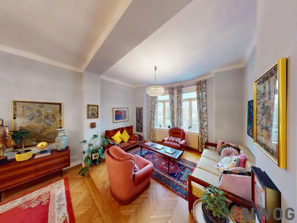 Wohnung mit Widmung für Kurzzeitvermietung vor den Toren Schloss Schönbrunns | Südseitiges 4-Zimmer Altbauapartment I 360° Rundgang