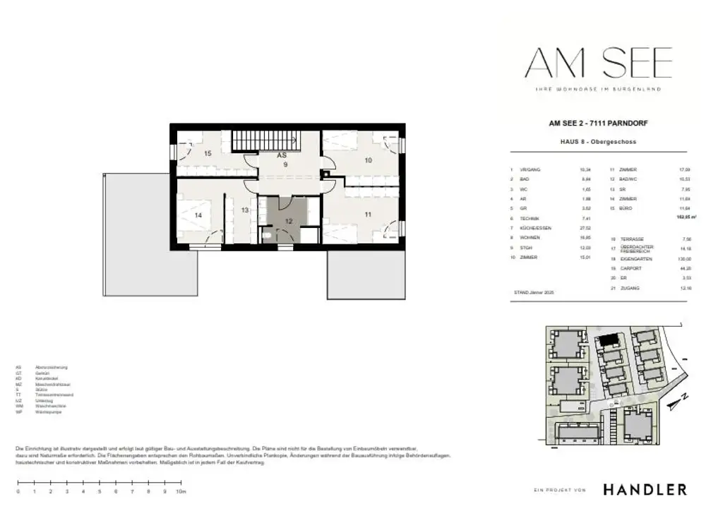 Am See zuhause – elegantes Einfamilienhaus mit Terrasse und Carport