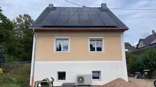 Vorderansicher Haus
