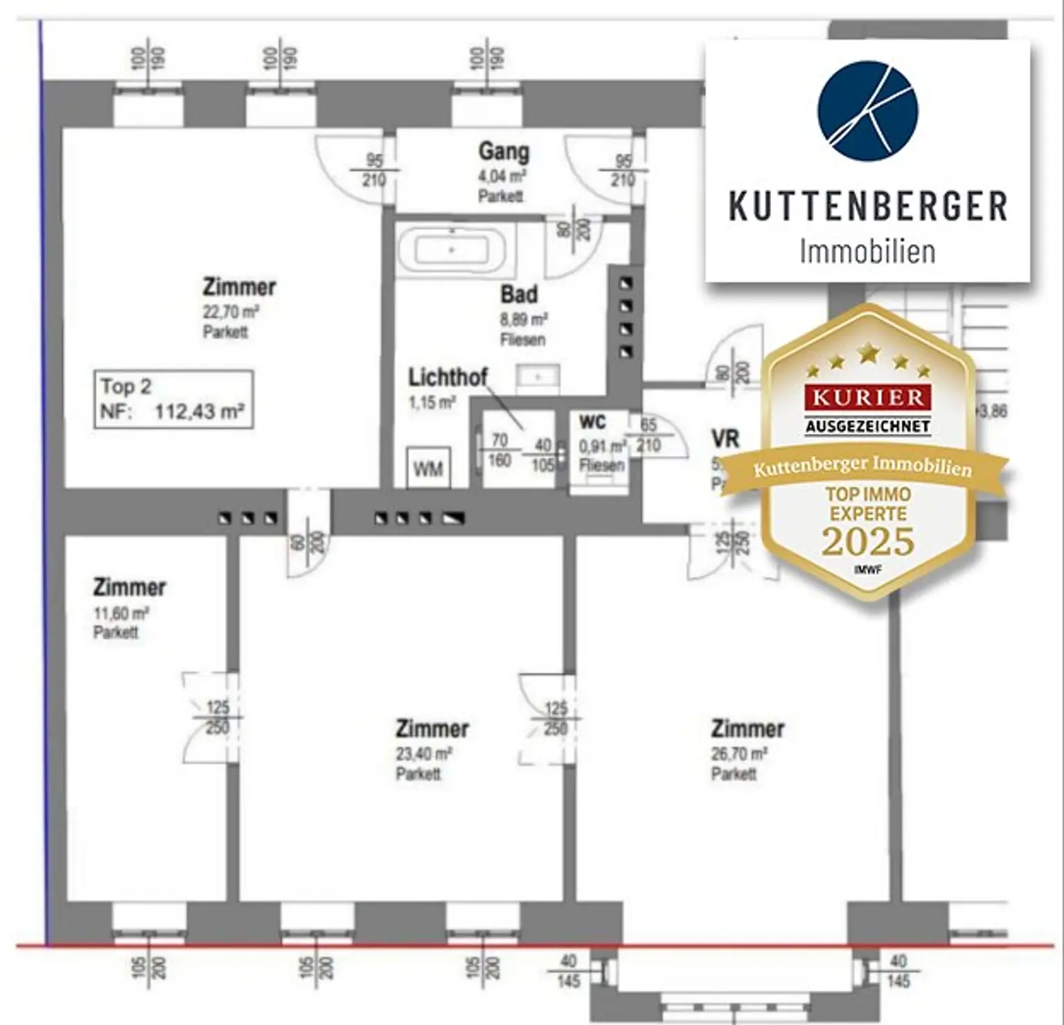 Döblinger Altbau-Juwel in der Beletage