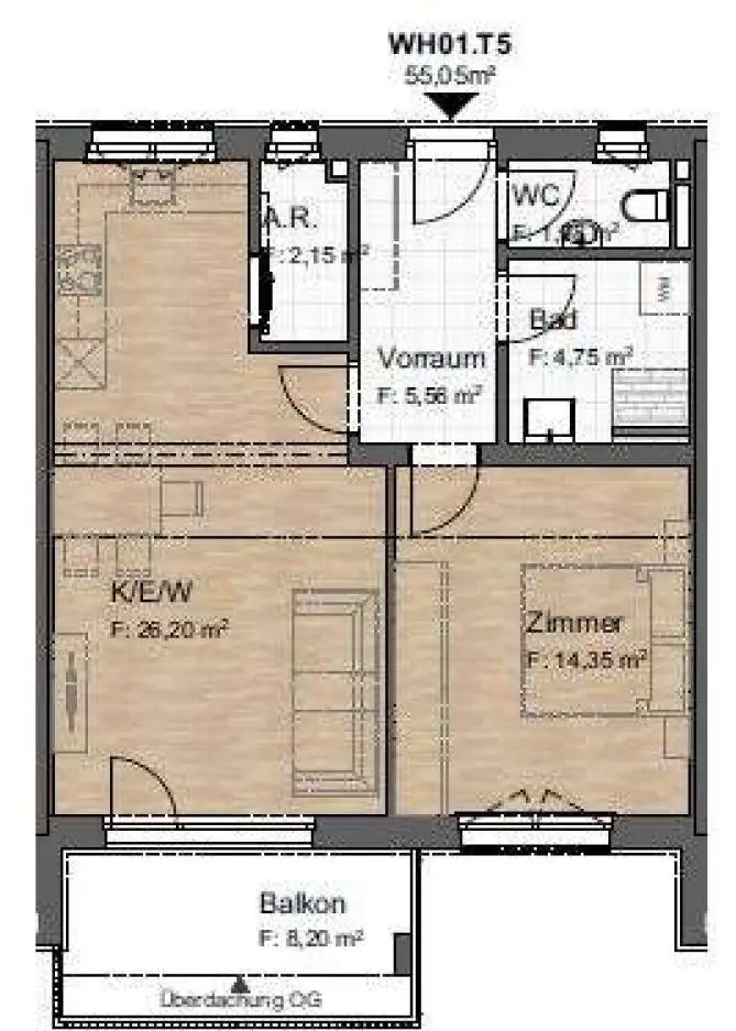 Neubauwohnung Top 5