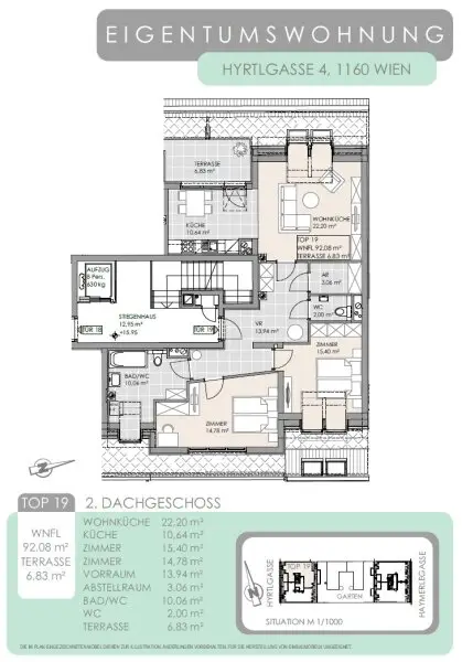 Neubau: Ruhige Lage nahe Lugner City | Top-Grundriss & Stellplatz im Kaufpreis inkludiert