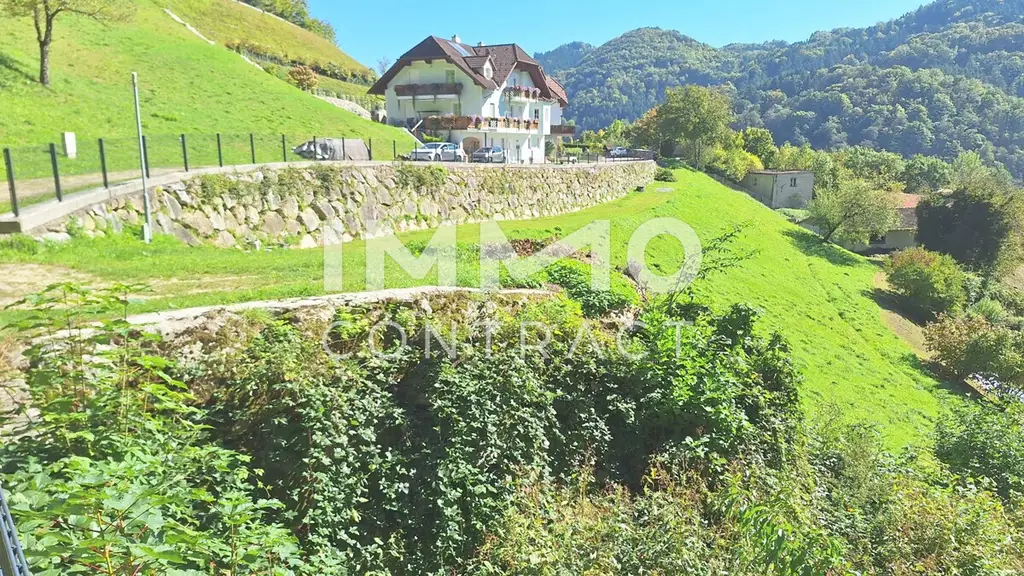 Baugrund 1.177 m² mit Donaublick - Südhang - mit angrenzenden kleinen Grünland 255 m² - St. Nikola