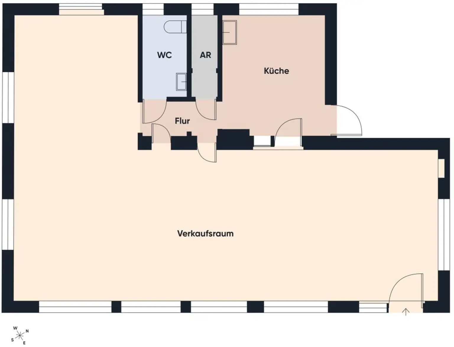 Grundriss ohne Maßstab