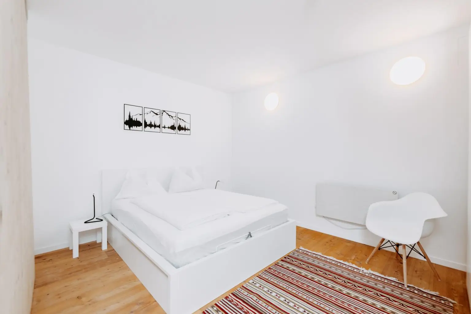 Eines von 2 Schlafzimmern