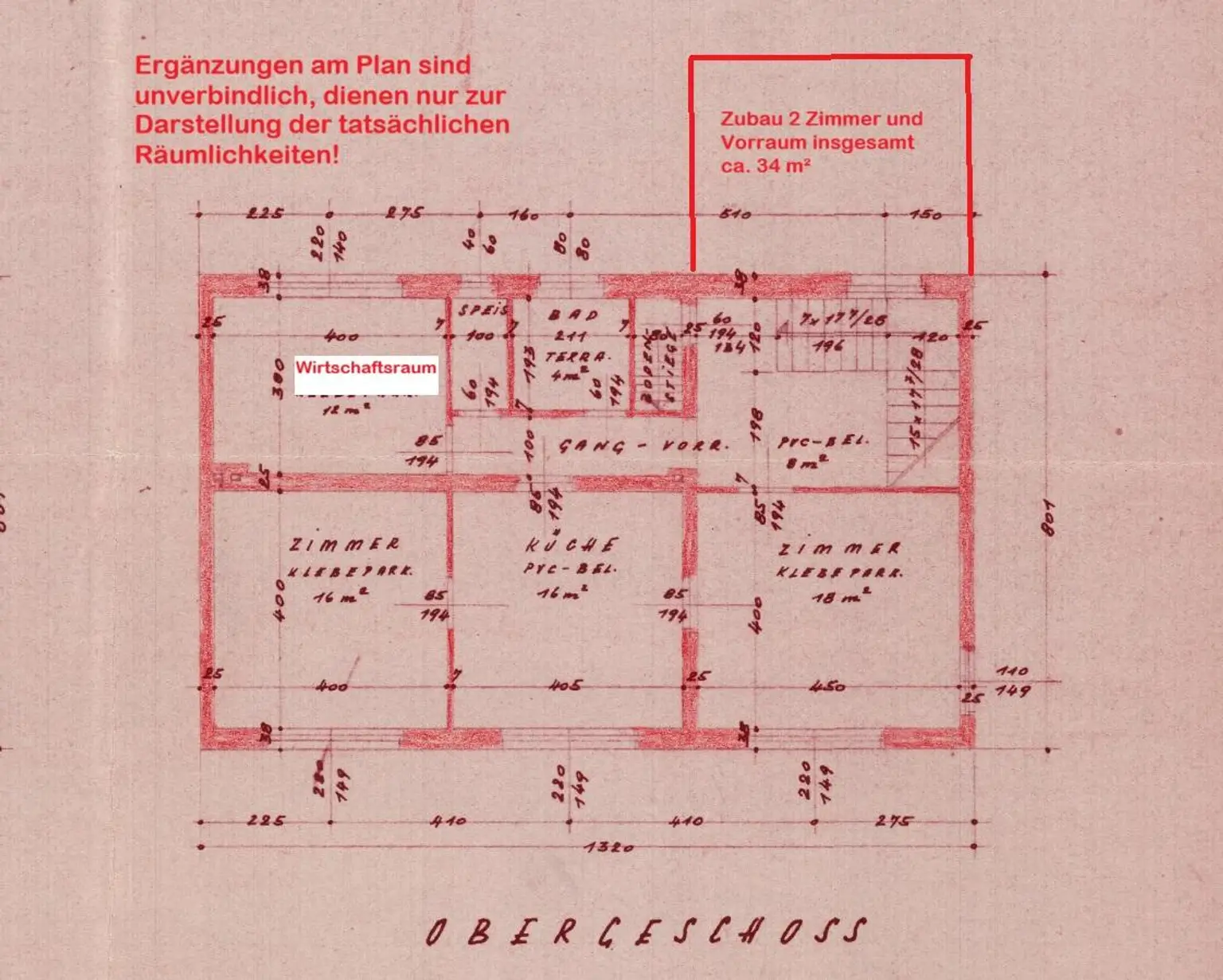 Grundriss OG mit Ergänzungen