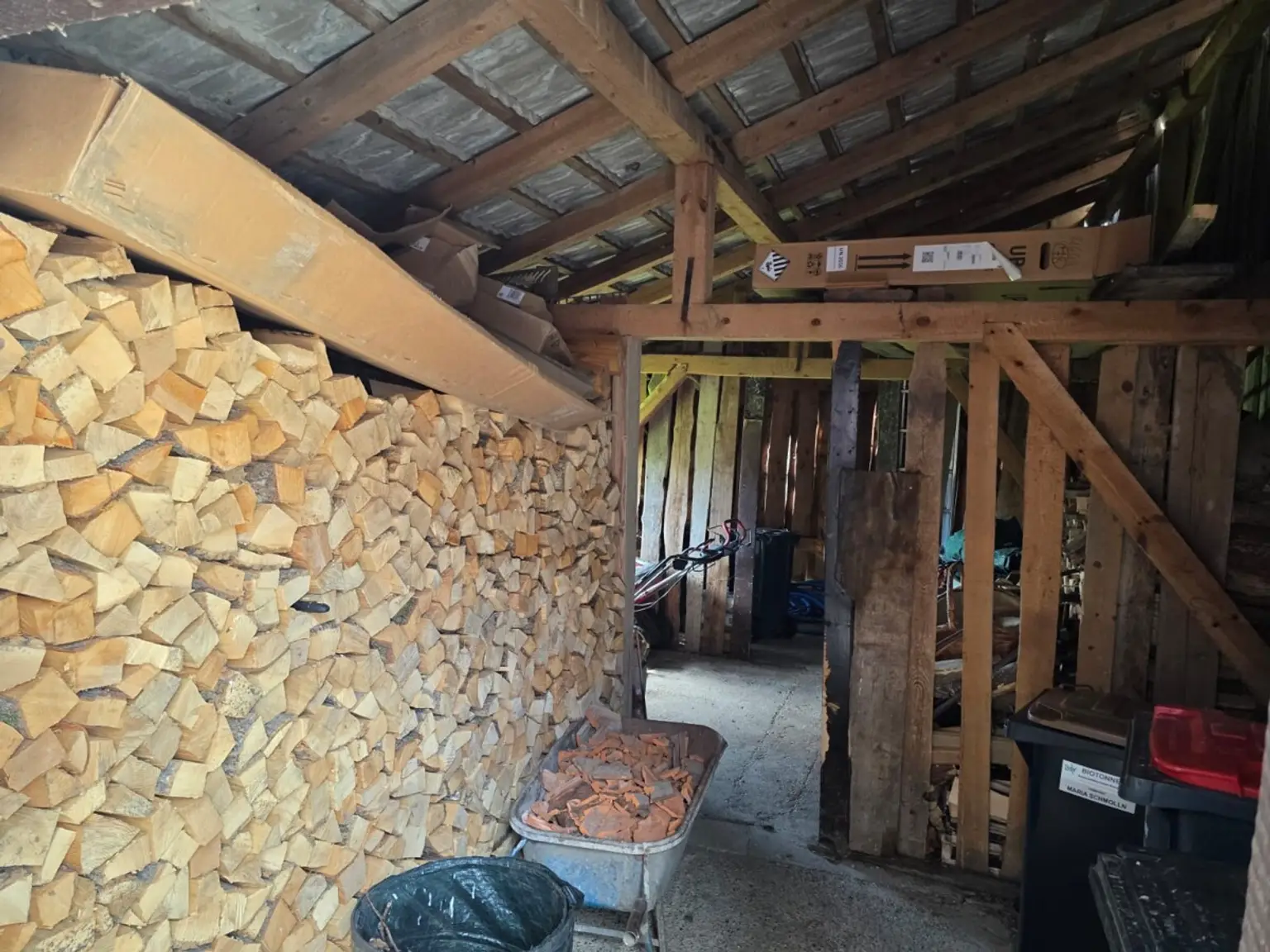 Holzlager