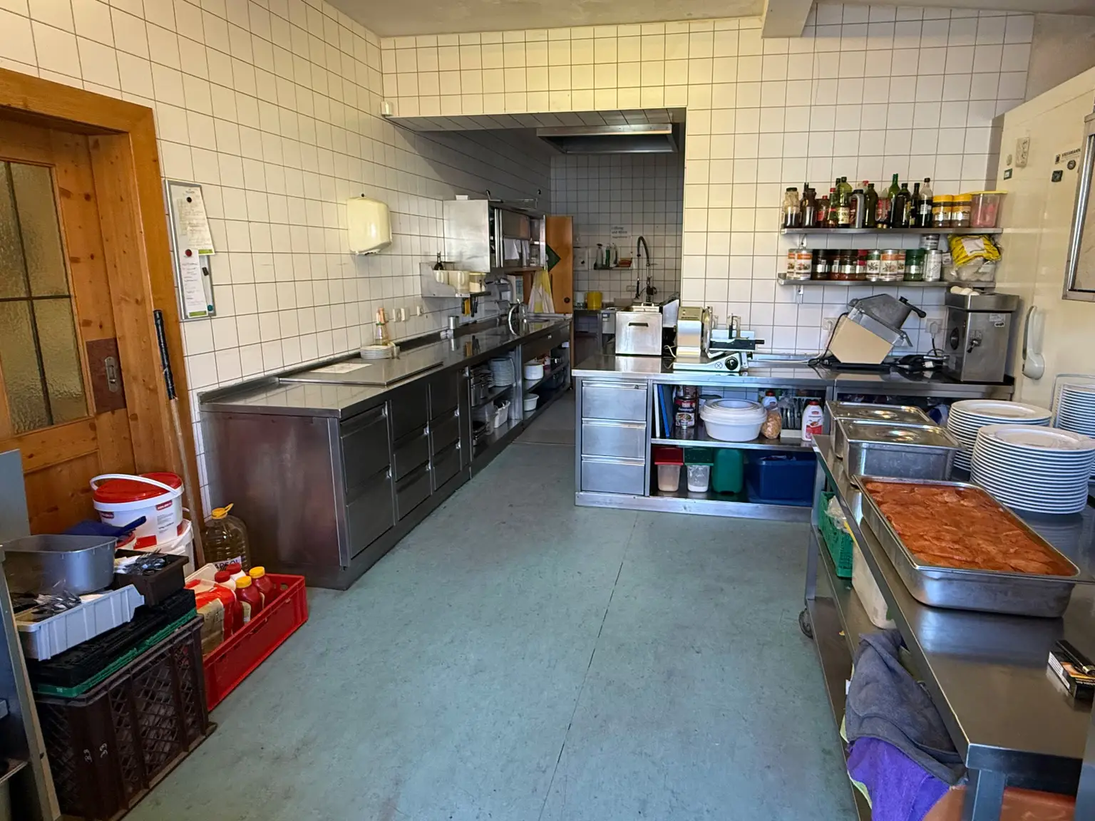 Teil der Küche