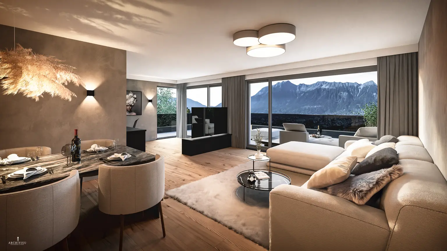 "Aldrans - PANORAMICA" - Wohnen mit Aussicht Top 07