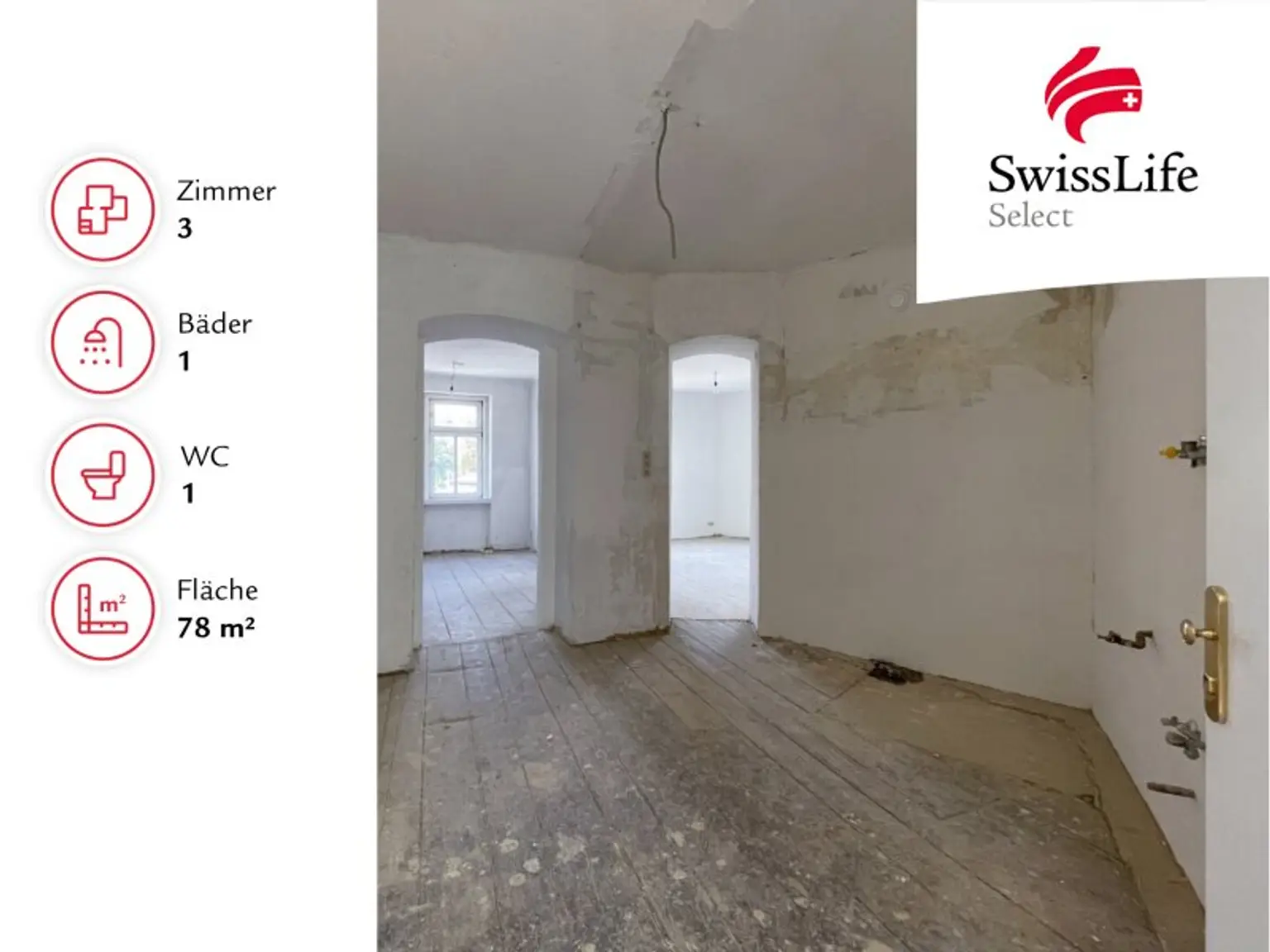 Create your home - viele Gestaltungsmöglichkeiten ! Raumwunder im hochwertig sanierten Altbau in Penzinger Bestlage  (Nachhaltiges Energiekonzept und Wellness-Bereich)