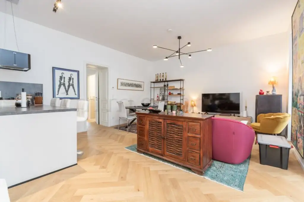 Fasanviertel: Moderne 3-Zimmer-Wohnung mit 2 Bädern und 21 m2 Südloggia, Erstbezug 2024