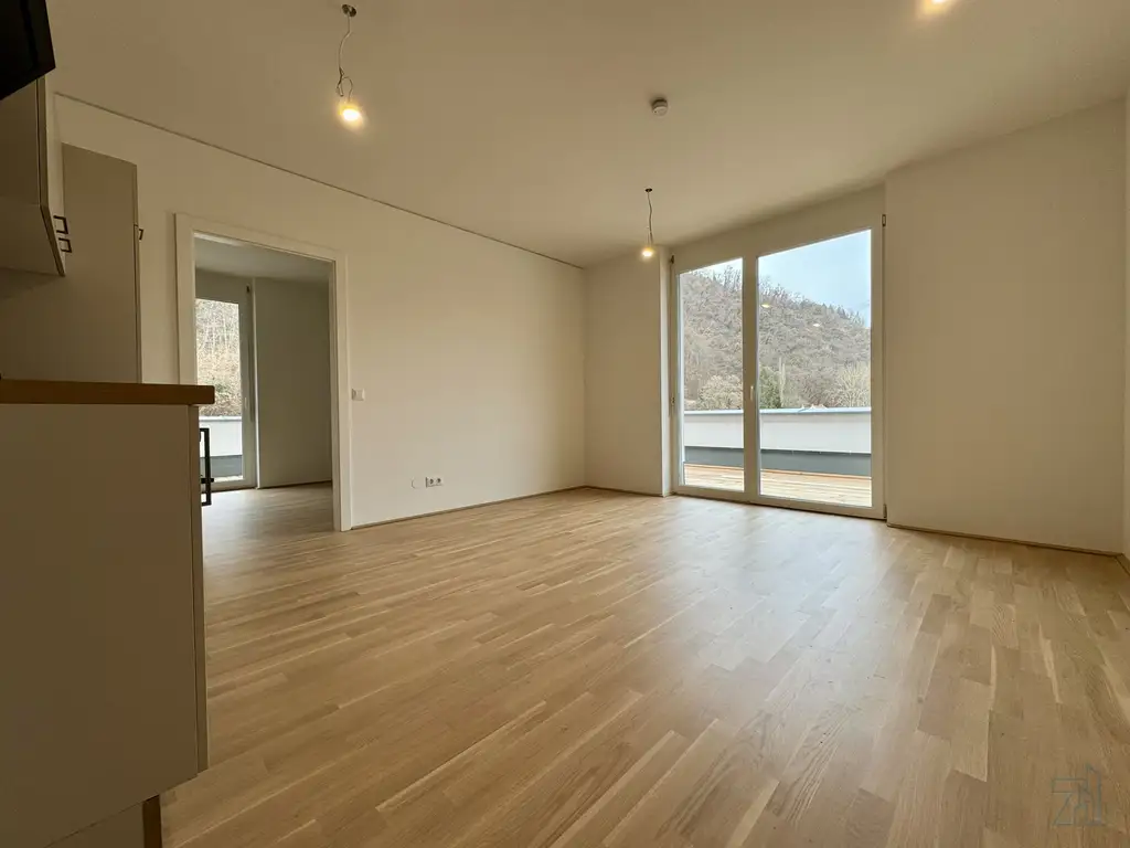46 m² Dachterrassen-Wohntraum in Graz-Gösting – 2 Zimmer