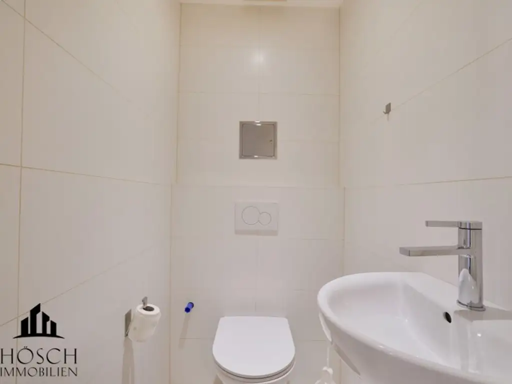 Helle, zentral begehbare 3-Zimmer-Wohnung mit Balkon in Toplage