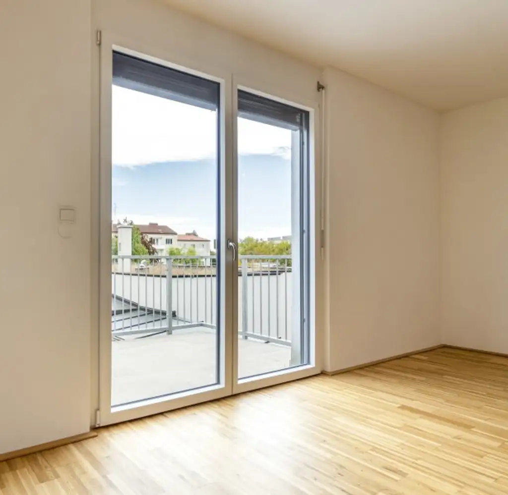 **Hofseitiger Balkon** Modernes Wohnen in ruhiger Lage