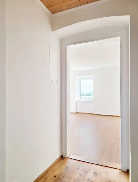 Eine helle Wohnung im Grünen!