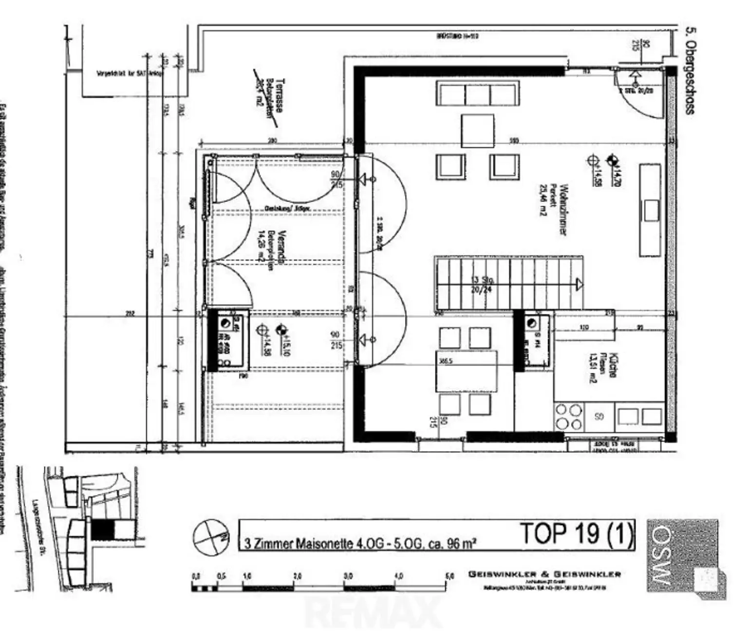 Plan OG 5. Stock DG 2 ETW 1210 Langenzersdorferstr