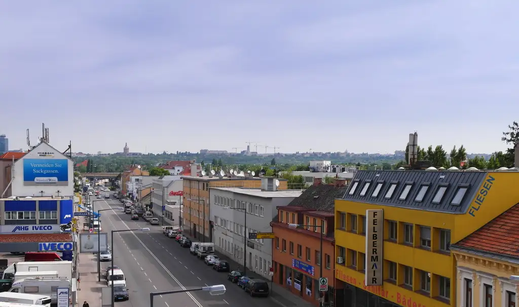 Ganz oben mit Aussicht und 26 m² Terrasse