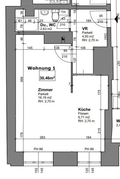 Paket für Sanierer! 3 Wohnungen + Lagerfläche zum Schnäppchenpreis - U3 Ottakring in 10 Minuten fußläufig erreichbar! Richtwertmietzins!