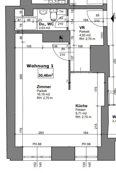 Paket für Sanierer! 3 Wohnungen + Lagerfläche zum Schnäppchenpreis - U3 Ottakring in 10 Minuten fußläufig erreichbar! Richtwertmietzins!