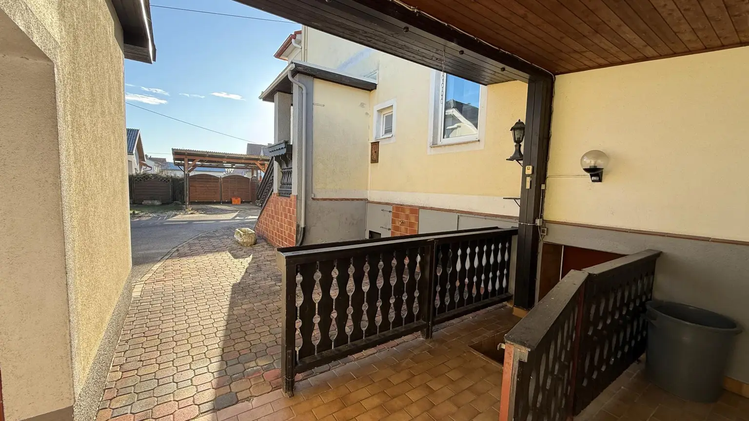 Verbindung Keller und Garage