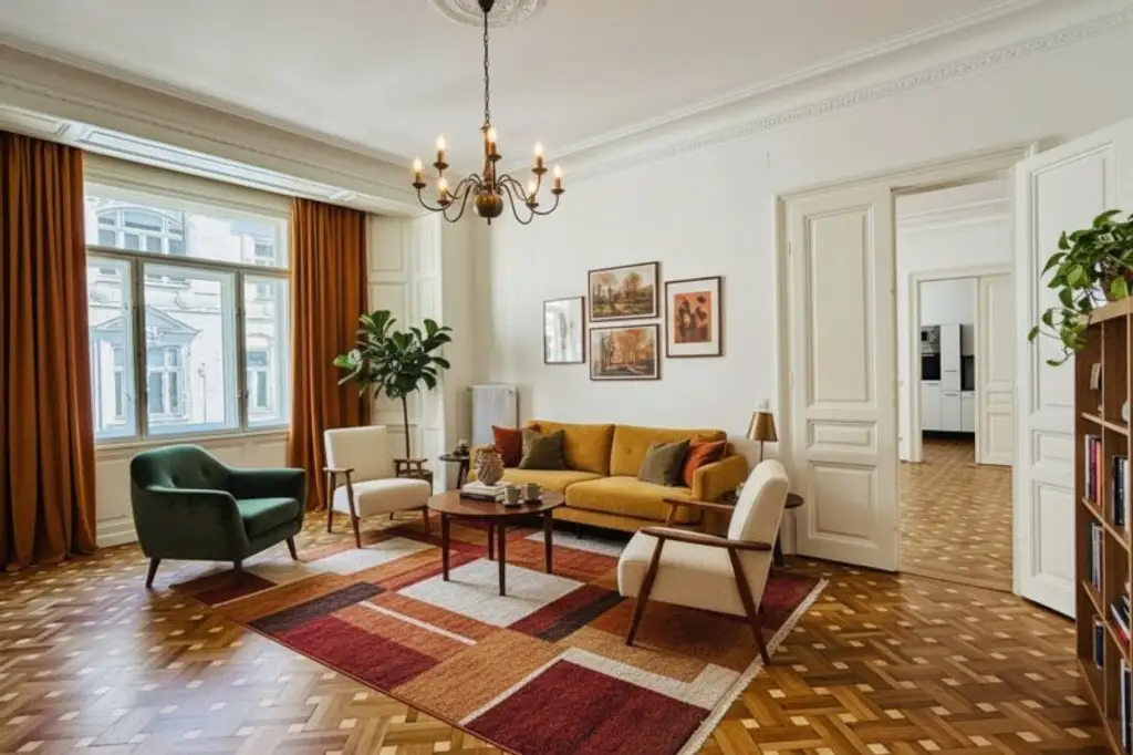 Erstbezug nach Sanierung - Stilaltbauwohnung mit kleinem Balkon