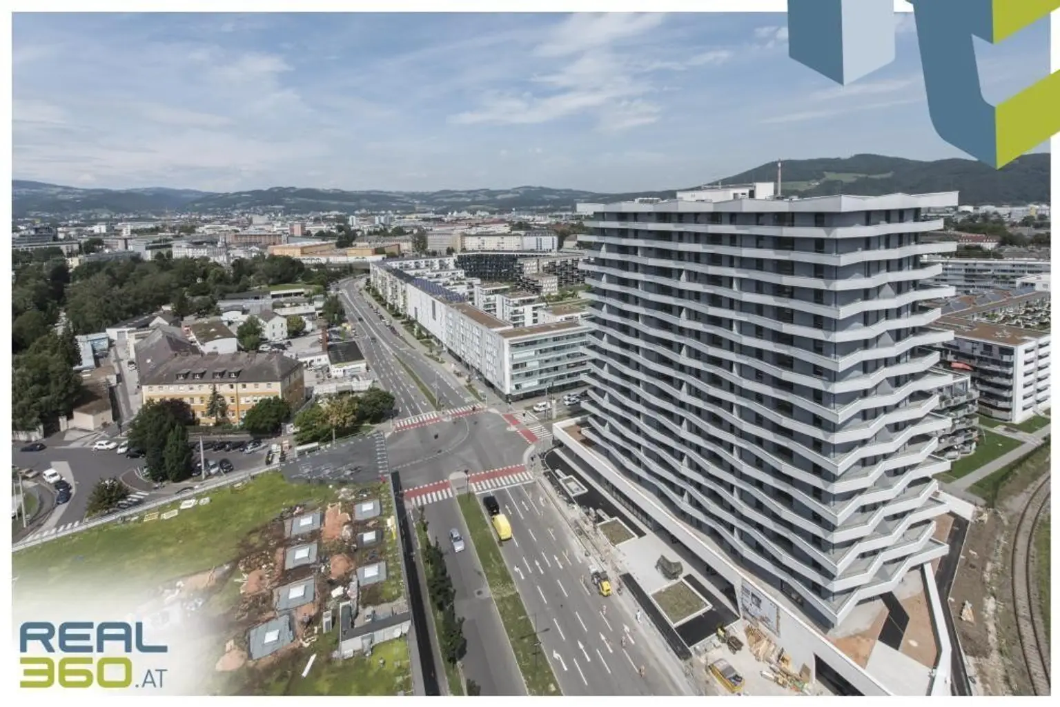 Provisionsfrei für den MIETER! LENAUTERRASSEN - Neubau | 2-Zimmer-Wohnung mit großer Loggia und möblierter Küche!