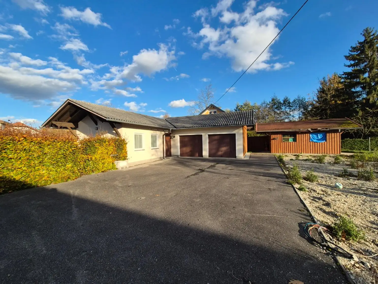 Baugrund mit Bestand