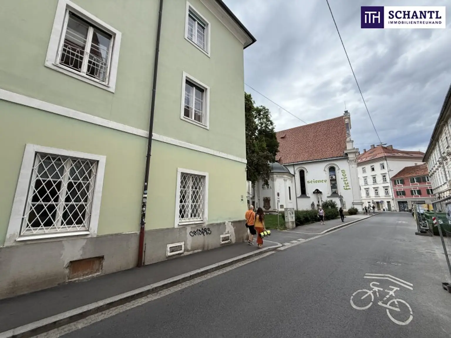 Traumhafte 3-Zimmer-Wohnung in Graz mit Schlossberg-Blick in idyllischer Ruhelage!