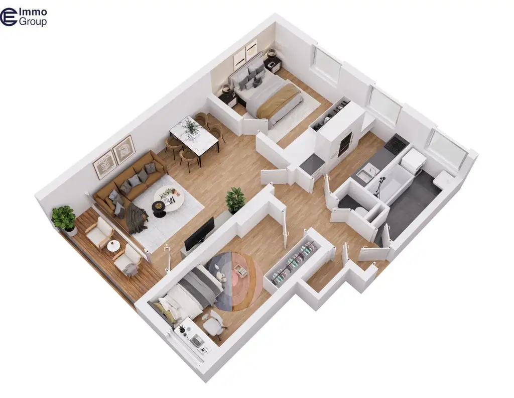 1-2-3 Letzte CHANCE bald vorbei - 3 Zimmer Wohnung im Herzen von GRIESKIRCHEN