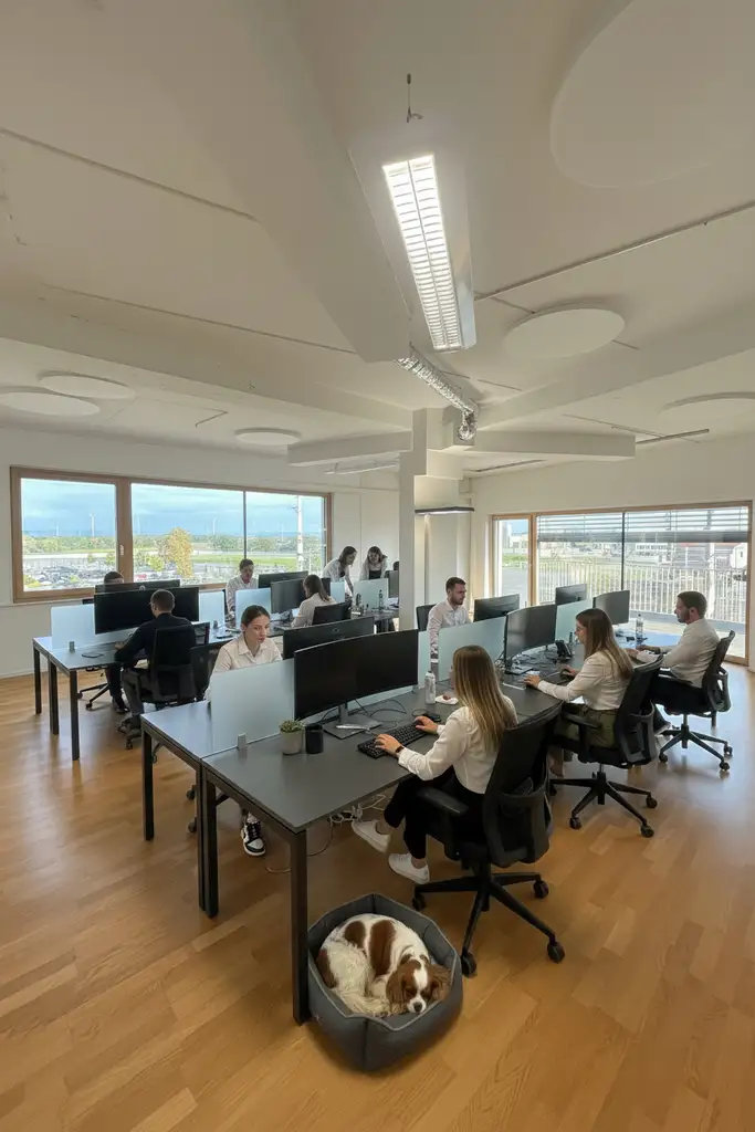 Flexible Büro / CoWorking Space / Arbeitsplätze