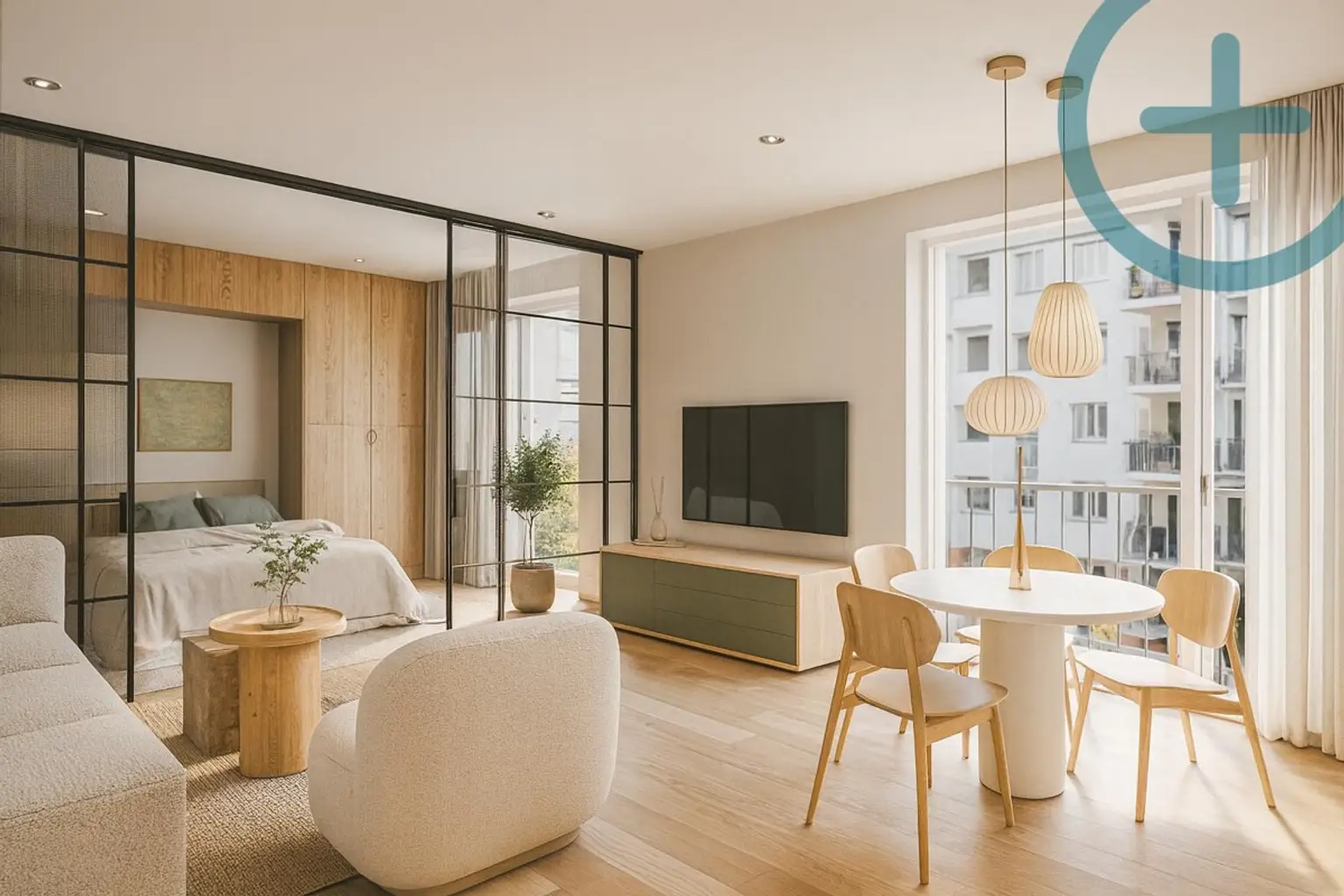 DAS VIVENOT – "ONE ROOM WONDER" MIT BALKON