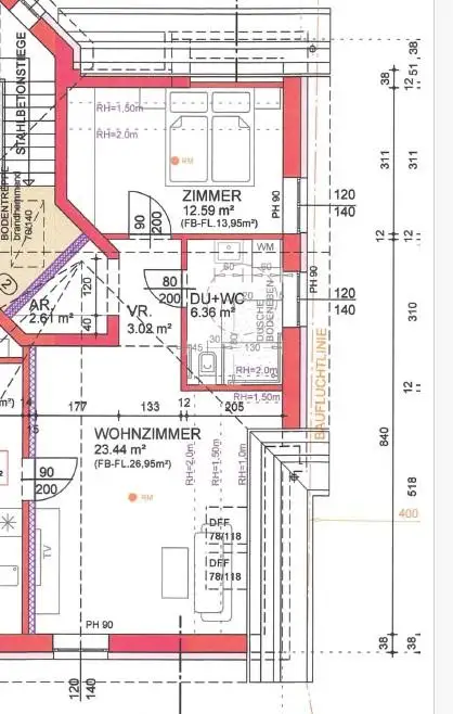 Gepflegte 2-Zimmer-Mietwohnung in Flinsbach