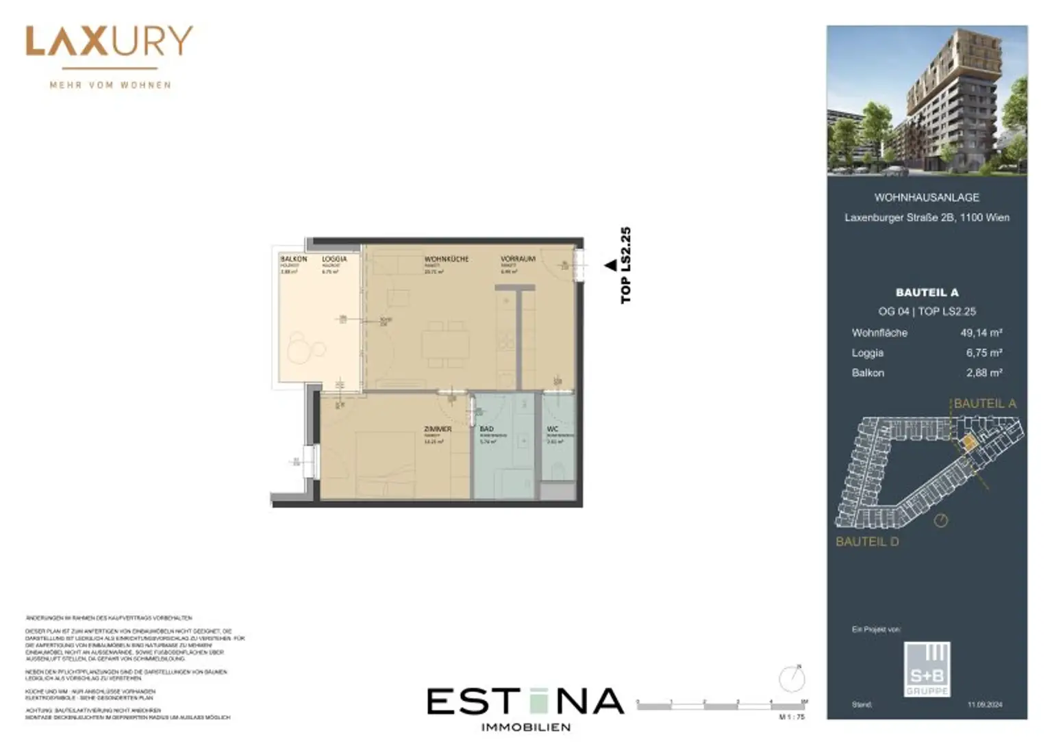 Ihr neues Zuhause: zentral, modern, mitten in Wien und provisionsfrei