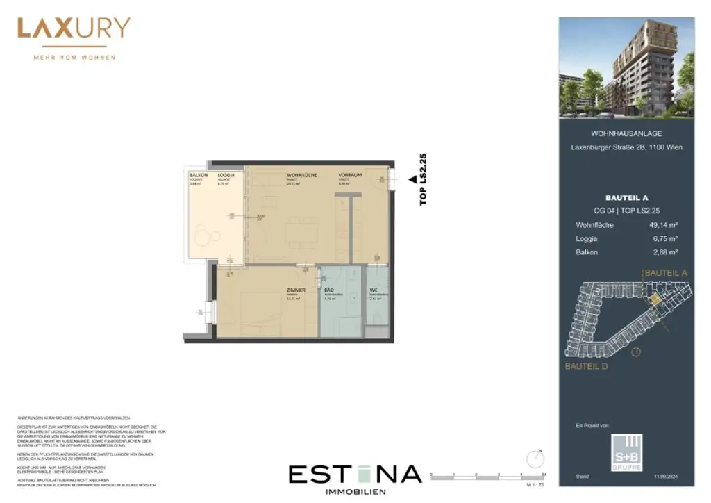 Ihr neues Zuhause: zentral, modern, mitten in Wien und provisionsfrei