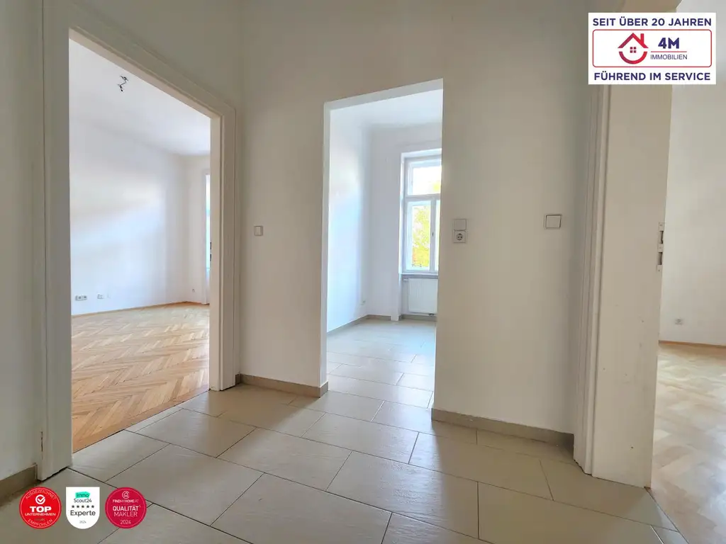 *WIENER CHARME* Kernsanierte 2-Zimmer-Wohnung in klassischem Gründerzeithaus