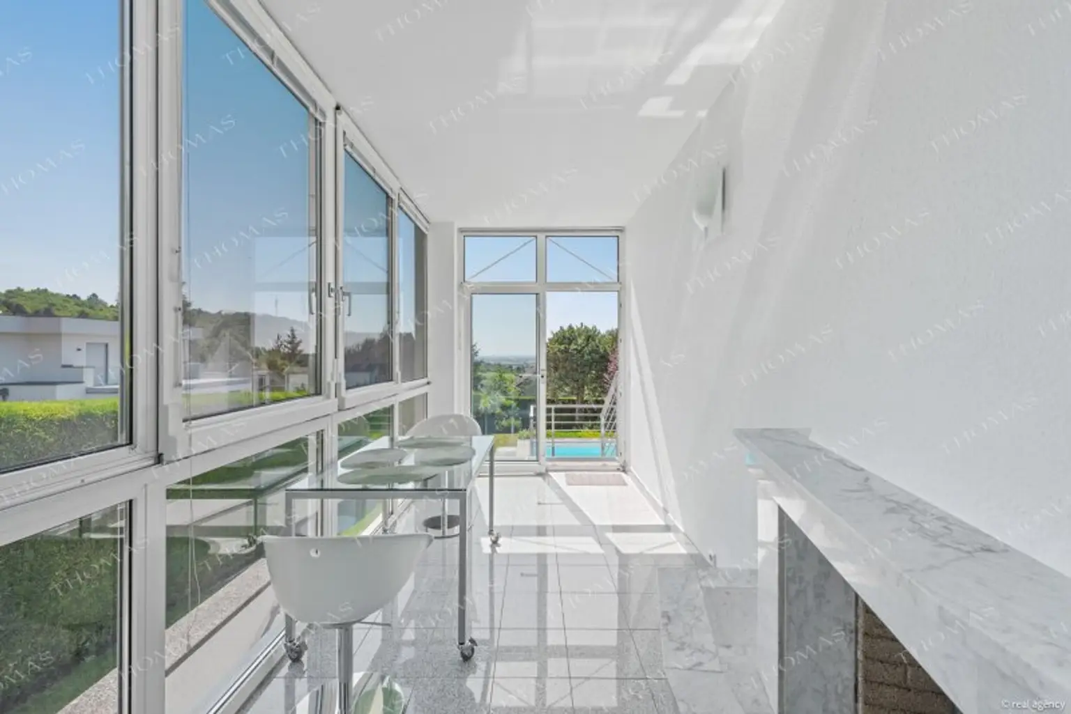 Exklusives Einfamilienhaus mit Weitblick über Wien in Hagenbrunn !