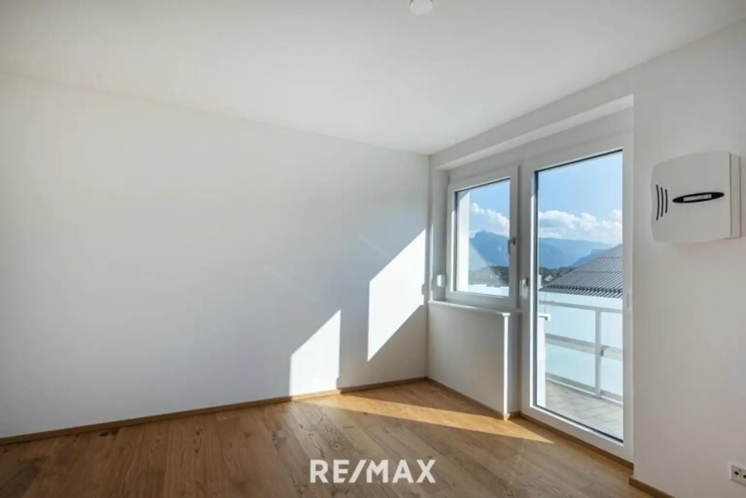 Schlafzimmer mit Balkon