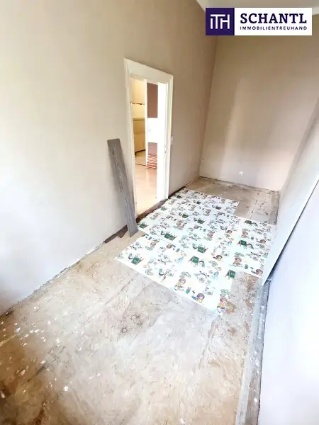 Ein kleiner Altbau mit großem Zukunftsplan! Sanierungsbedürftige Altbauwohnung mit toller Raumaufteilung + Traumhaft schönes Haus + Perfekte Infrastruktur und Anbindung! Jetzt zugreifen!
